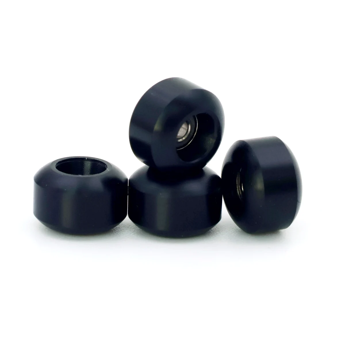 New Street Shape Fingerboard Wheels with Bearing Lock — view 4