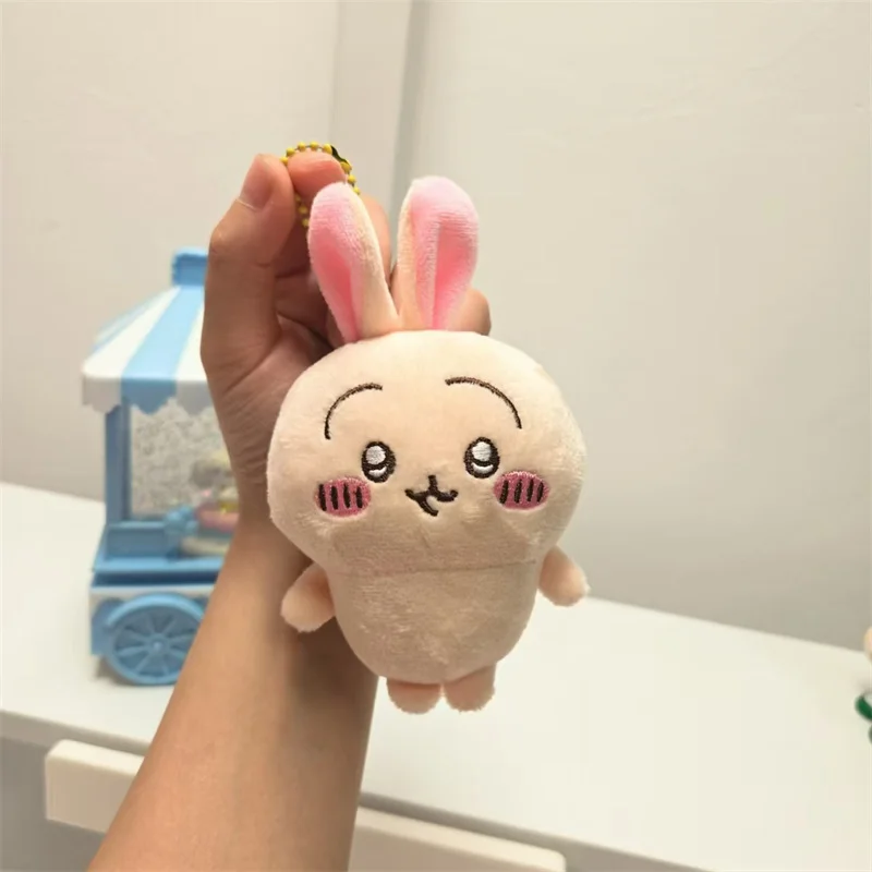 Kawaii Chiikawa Hachiware Usagi Plush Toy Keychain Cute Cartoon Soft Filling Doll Pendant Bag Accessories Car Keyring Decor Gift plush toy,plush doll,plush keychain,key chain