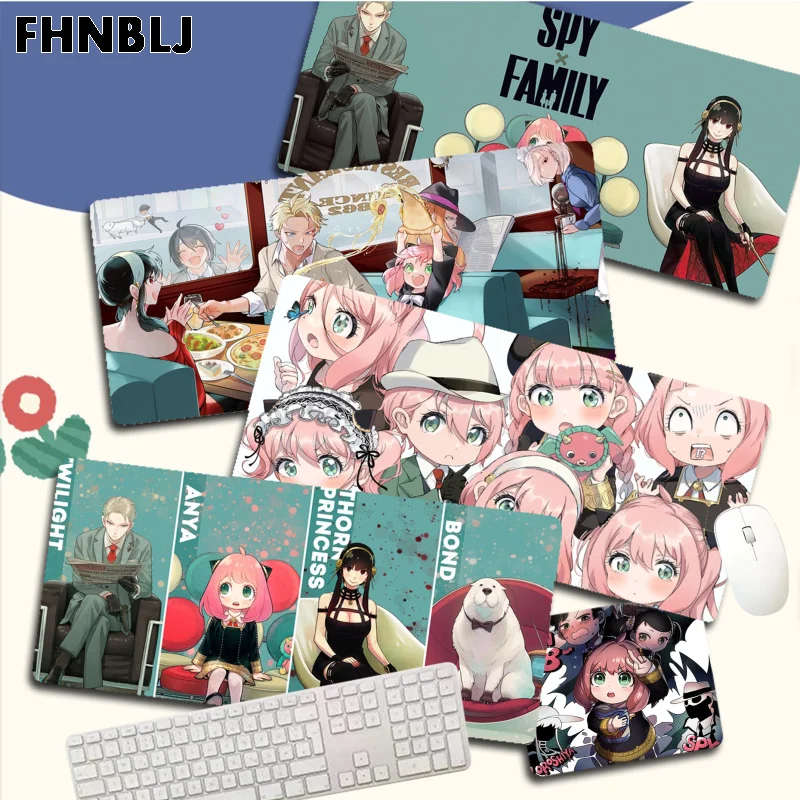 

Spy X Family Anime Mousepad New Arrivals Large Gaming Mousepad L XL XXL Gamer Mouse Pad Size For Keyboards Mat Boyfriend Gift