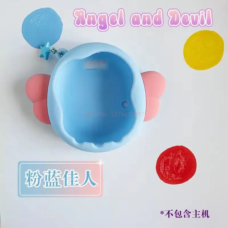 【未使用エンジェルケース・スキン付き！可哀想にDL済】♡♥たまごっちユニ♡♥ たまごっち ユニ スキン フェイスプレート エンジェル てんしっ