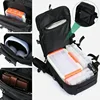 1000D Nylon Waterproof Fishing Backpack Fishing Tackle Storage Bag Double Shoulder Sling Bag for Outdoor Fishing Hunting Hiking 2