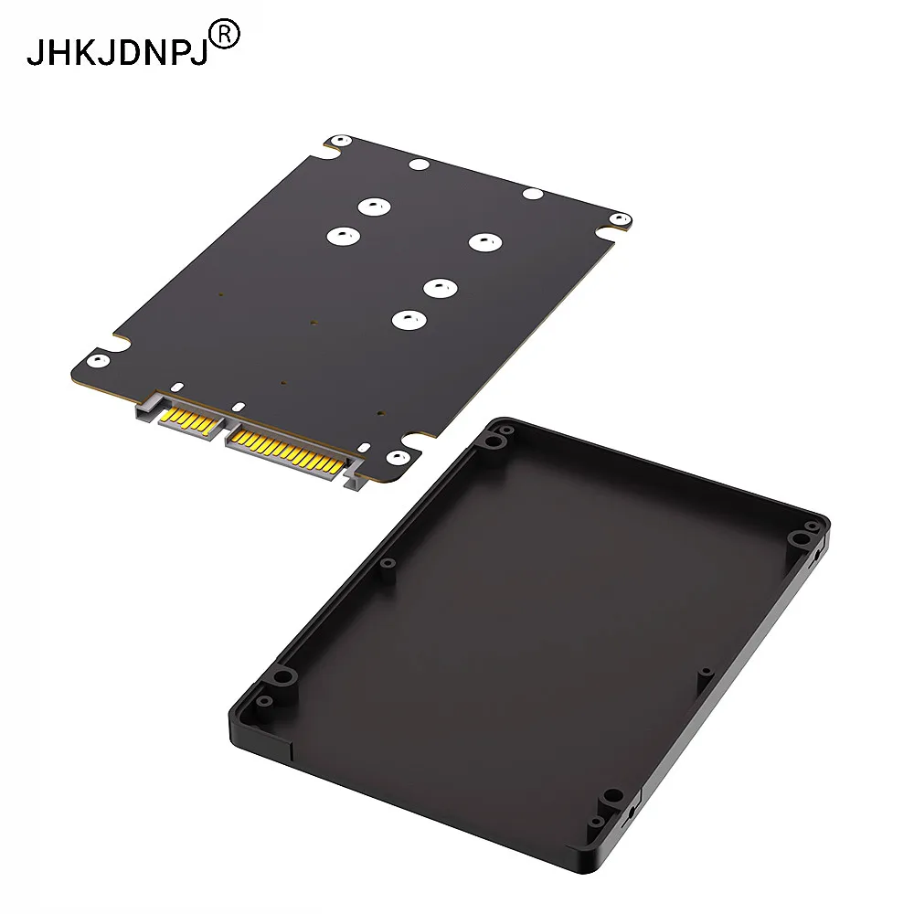 듀얼 M.2 B 키/B&M 키 SSD를 2.5인치 SATA III로 변환하는 플라스틱 케이스