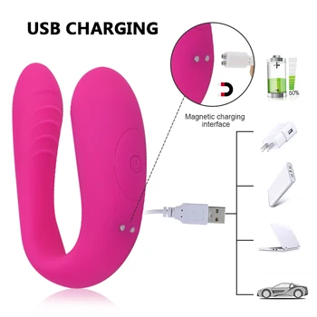 Partner Couple Vibrator Clitoral G-Spot Stimulation 10 Intense Vibration Patterns Remote Control Sex Toys for Women Solo Play 3