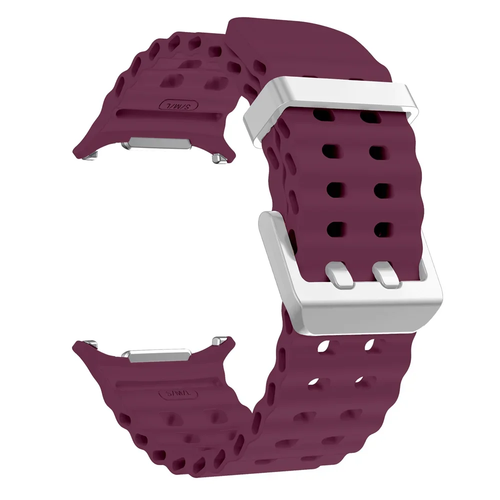 Premium Marine Silicone Sport Band - Original Strap for Smartwatch Accessories