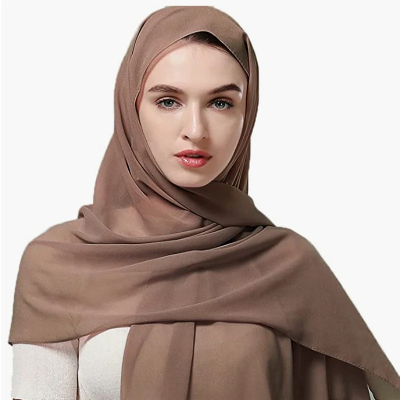 

Monochrome Wide Brim Thin Modal Breathable Scarf Plain Cotton Modal Muslim Women Scarf Soft Lightweight Shawl Rayon Scarf Hijab