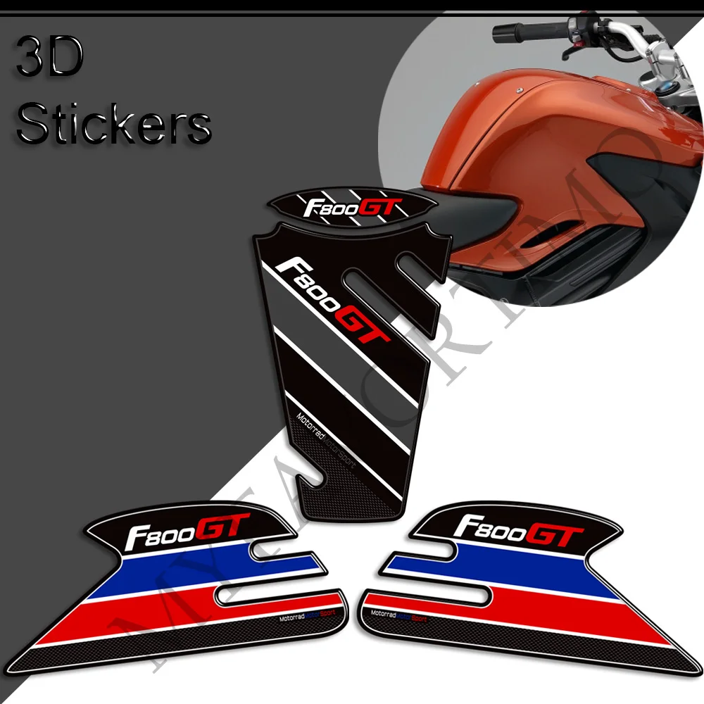 For BMW F800GT F 800 GT F800 Motorcycle Windshield Windscreen Stickers Decals Protector Gas Fuel Oil Kit Knee Tank Pad Grips