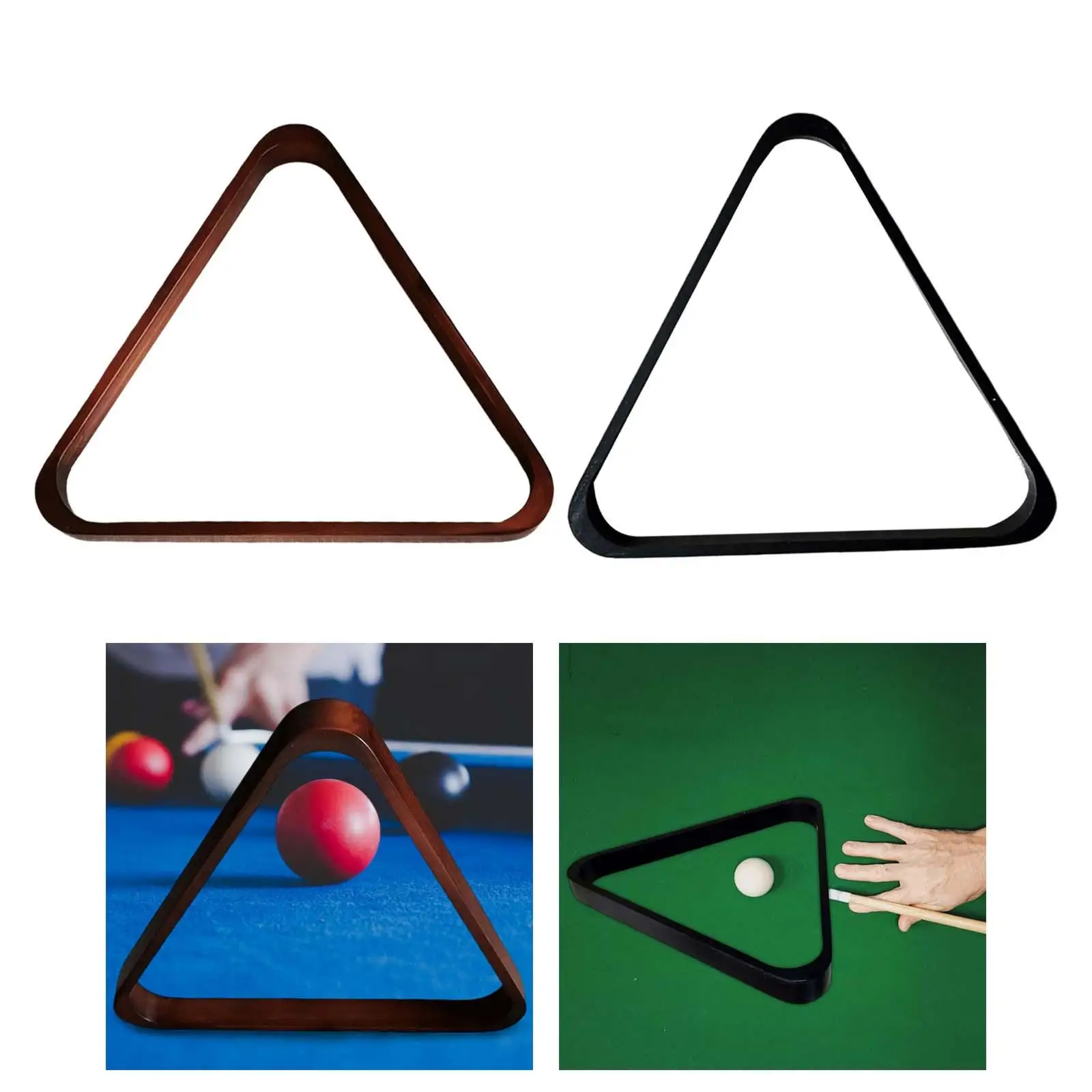 Durable Billiard Triangle Rack, Accessory Diamond Table Rack, 57.2mm Supplies