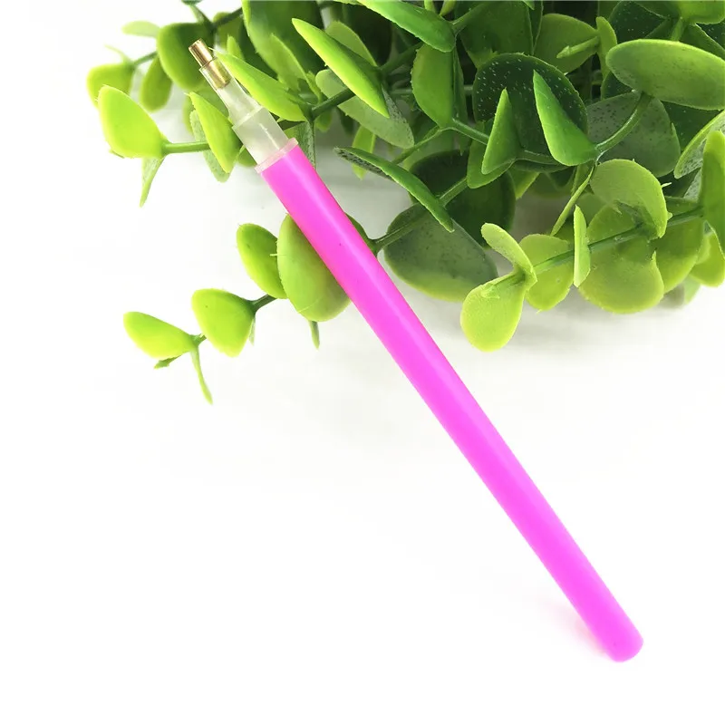 Description Picture 3 of item2/5/10Pcs/Lot Diamond Painting Pens Plastic Pencil For Rhinestone Crystals Picker Nail Art Dotting Tools Manicure Supplies