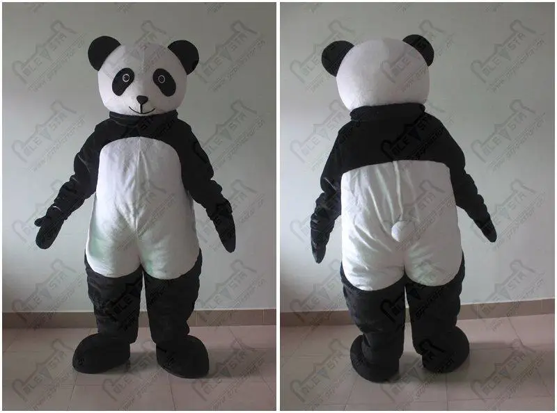 

New Adult Hot Sale Foam Cute Panda Fancy Cartoon Mascot Costume Plush Christmas Fancy Dress Halloween Mascot Costume