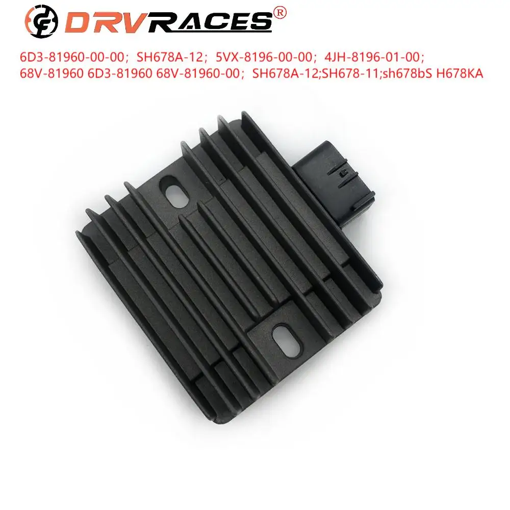 

Выпрямитель регулятора напряжения двигателя для YAMAHA YFZ R6 SR400 XVS 1100 V Star Custom SH678-11 4XY-81960-00- 00 Kawasaki KRF 750