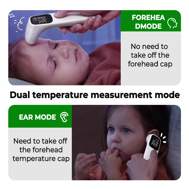 Ear Thermometer PHILIPS AVENT Medical Household Digital Non-contact Laser Body Thermometer LCD Baby Adult Fever Temperature