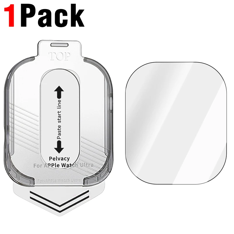 Premium Shatterproof Tempered Glass Screen Protectors for Apple Watch - Easy Installation