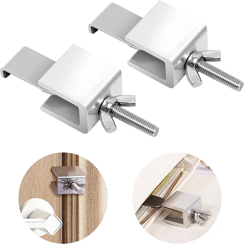 Portable Door Stopper Lock Self-Defense Anti-theft Childproof Safety Home Latch Hotel Door door latch door lock
