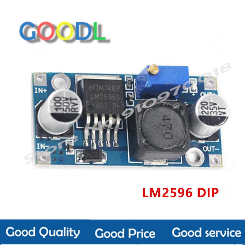 LM2596 LM2596S ADJ DC-DC модуль редуктор 5V12V24V regulador де tensión затемнения 3A (синий) (art.: 3920bea9be607) - 3920bea9be607