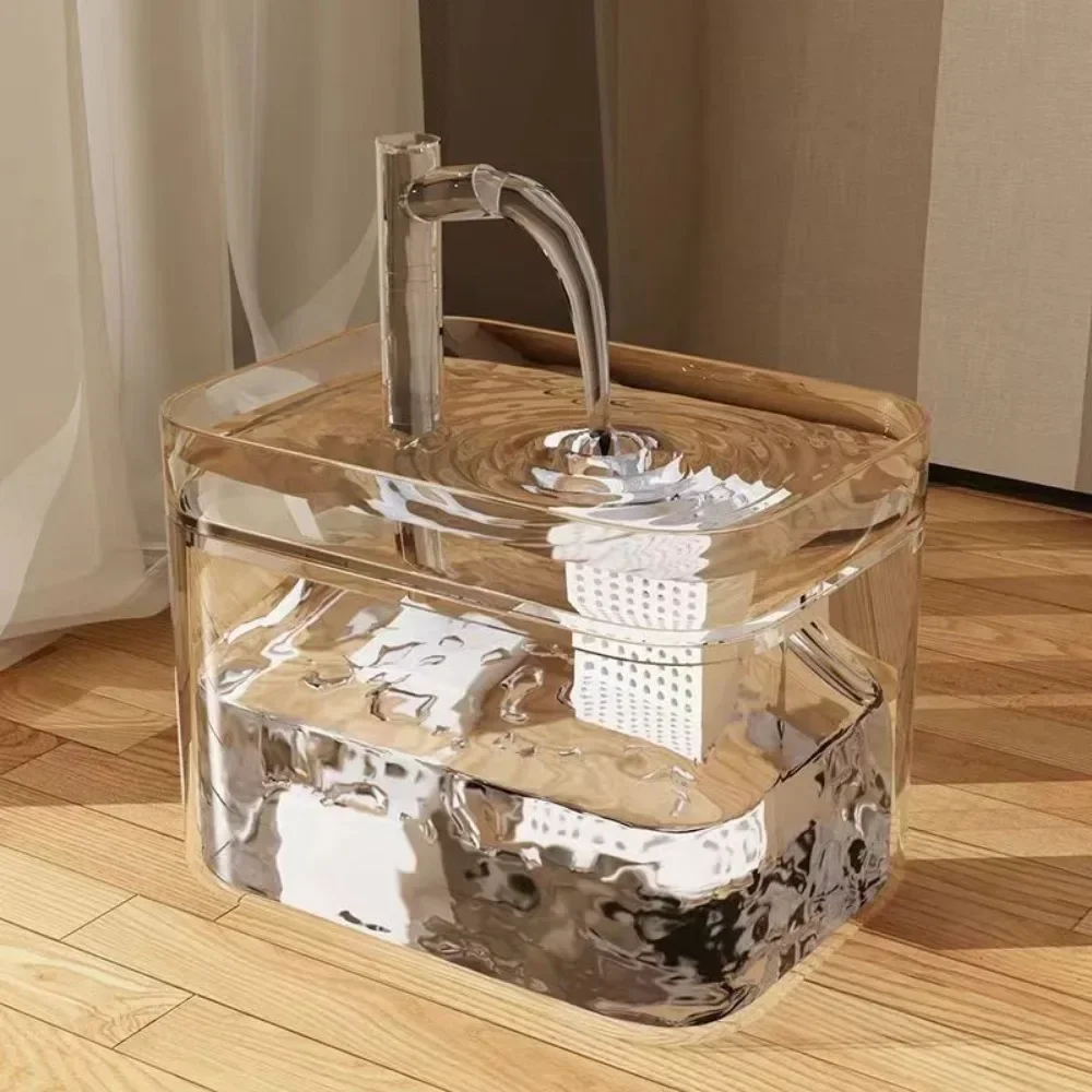 1000ML Automatic Pet Fountain - Fresh and Filtered Water Pet Drinking Dispenser Drinker for Cats Puppies - Ideal for Indoor Use