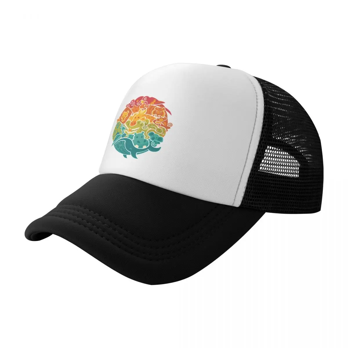 

Animal Rainbow : Green Baseball Cap Sun Hat For Children Ball Cap Hat Baseball Cap Luxury Women's Golf Wear Men's