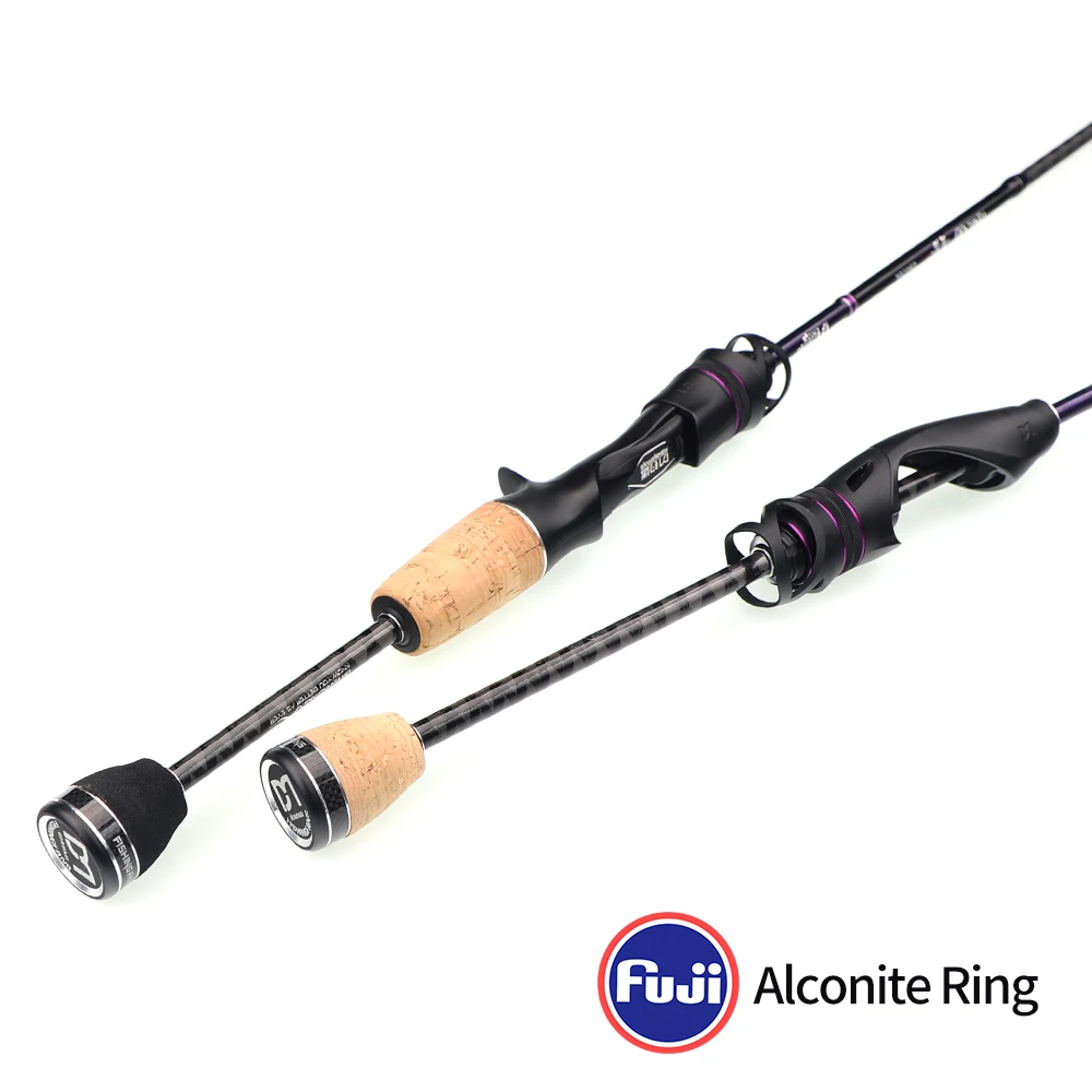 TAIGEK 초경량 후지 가이드 링 낚싯대, 탄소 섬유 스피닝 캐스팅, 빠른 송어 낚싯대, 길이 1.5m - 1.8m