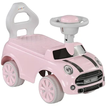 AIYAPLAY Ride On Car Foot To Floor Sliding Car w/ Air Horn