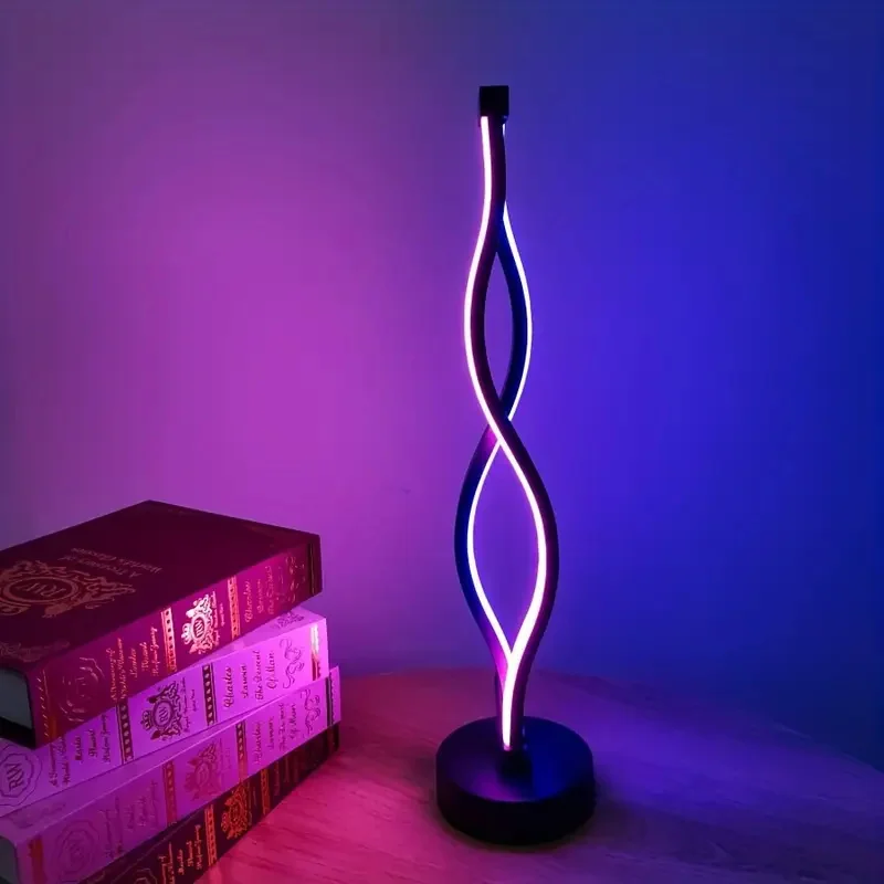 1Pcs 에너지 절약 북유럽 램프 침실 머리맡 램프 USB 미니멀리스트 창조적..