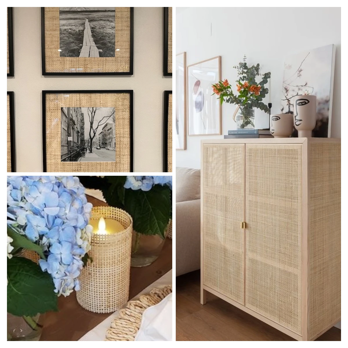 80/90/100 cm breite Rattanrolle, natürliches Kannenmaterial, große Rohrgeflechtrolle, 4–7 m Stoff, Rattanmaterial für Stuhl – Detail 1