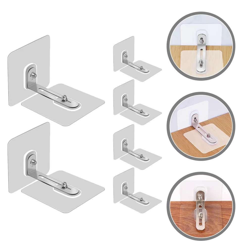Adhesive Furniture Wall Anchors No Drill Anti Tip Furniture Straps for Baby Proofing Secure Your with Ease furniture wall anchors 6Pcs