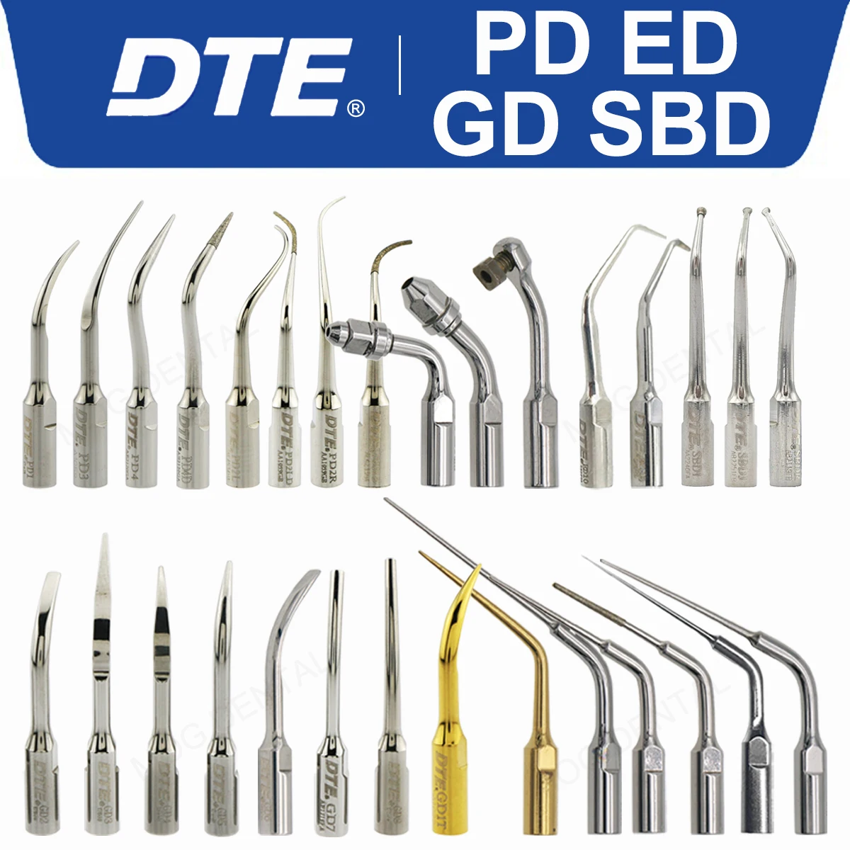 Original Woodpecker Dte Dental Ultrasonic Scaler Tips Strumenti Per Dentisti Endo Parodontics Attivazione Fit Satelec Acteon Nsk