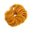 High elastic yellow rubber band - set of 100/300/666 pieces, with a diameter of 38 millimeters, durable natural rubber, suitable 5