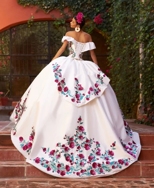 quinceanera dress white