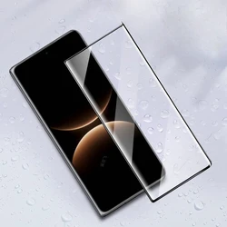 Premium Clear 3D Curved Tempered Glass Screen Protector - Enhanced Front Film Cover for Mate X7 (3D Glass)