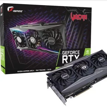 Commercio All'Ingrosso Colorato Igame Geforce Rtx 3080 10Gb Vulcan Oc Lhr 3080Ti 12Gb Computer Gaming Scheda Grafica Rtx3080 10Gb