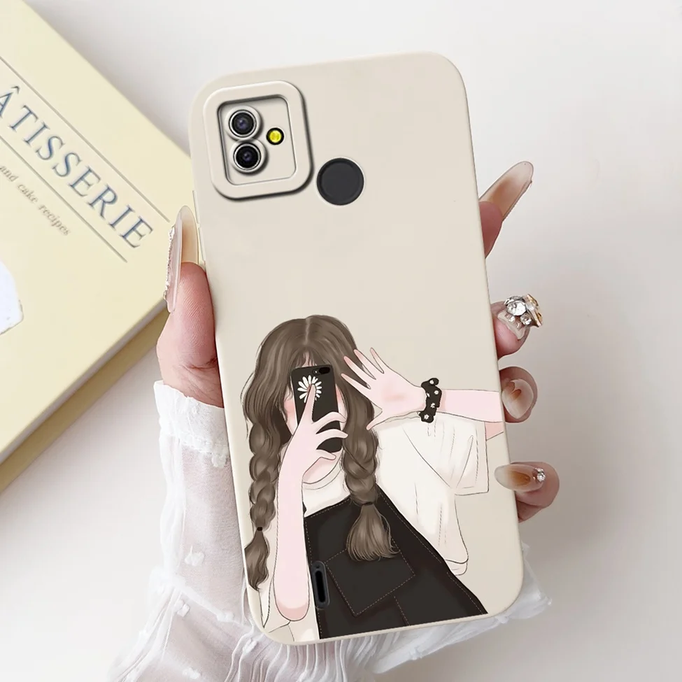 Silicone Cute Fashion Butterfly Flower Love Painted Phone Case