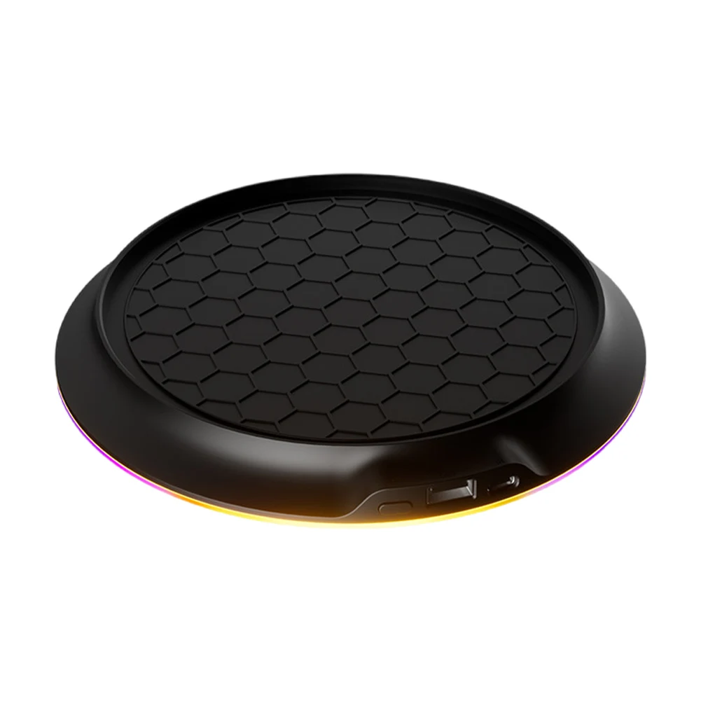 USB 2.0 포트 쿨러 도킹 RGB 홀더 도크 베이스 게임 콘솔 액세서리가 포..