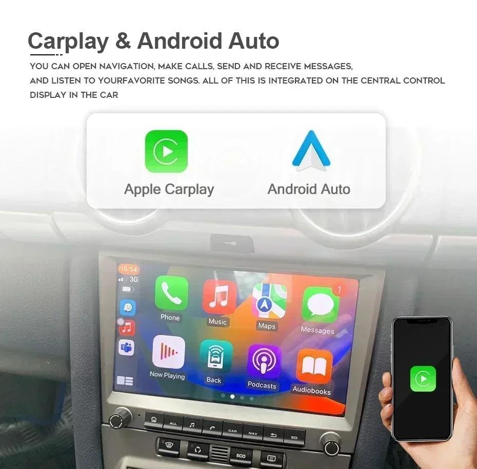Car Radio 7862 720P for Porsche Cayman 911 etc.