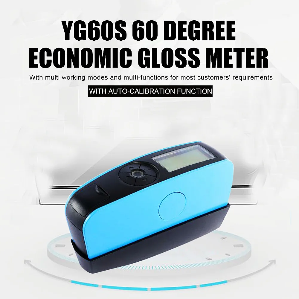 

Upgrade YG60S YG60 YG268 High Precision Gloss Meter Paints Ink Ceramic Marble Tester Surface Cleaning Measurement Glossmeter