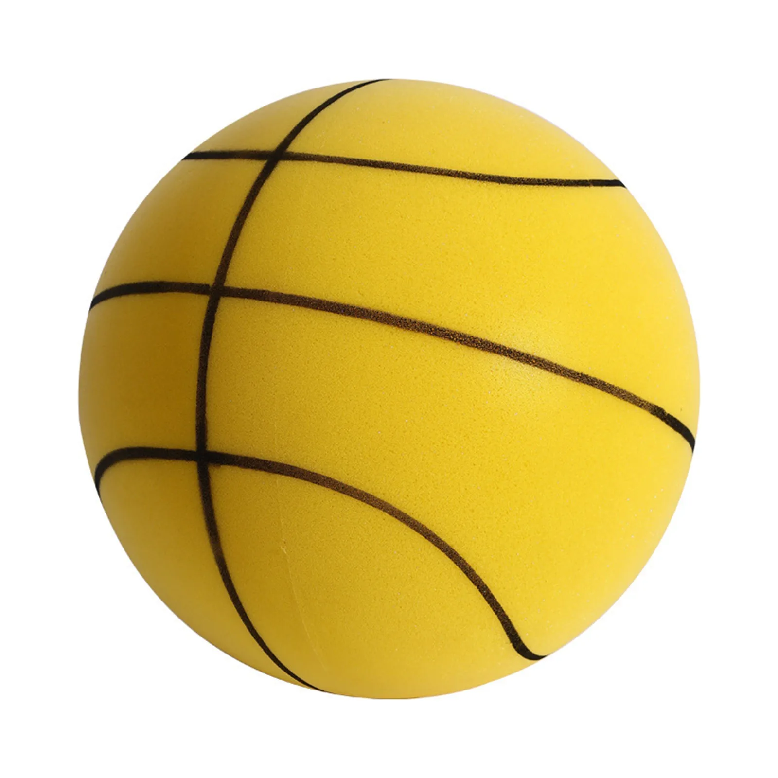 Bola de treino infantil silenciosa Pat, basquetebol indoor, bola especial para bebé, 24cm