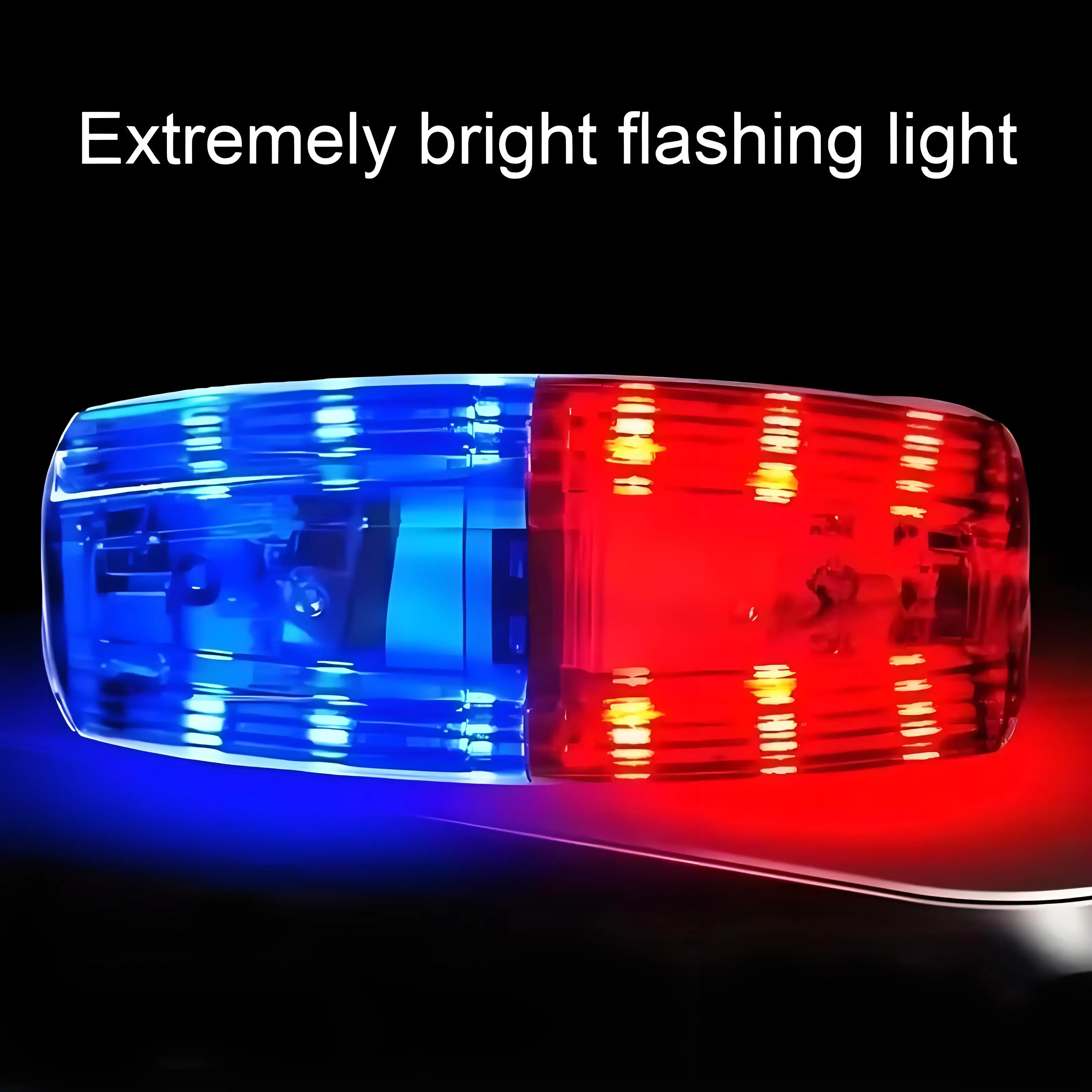 LED Warning Light Shoulder Clip Police Sanitation Worker Safety Patrol Alarm Flash Signal Strobe