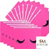 50 Pieces Eyelash Aftercare Bags Plastic Makeup Bags Toiletry Makeup Pouch Cosmetic Travel With Zipper 4
