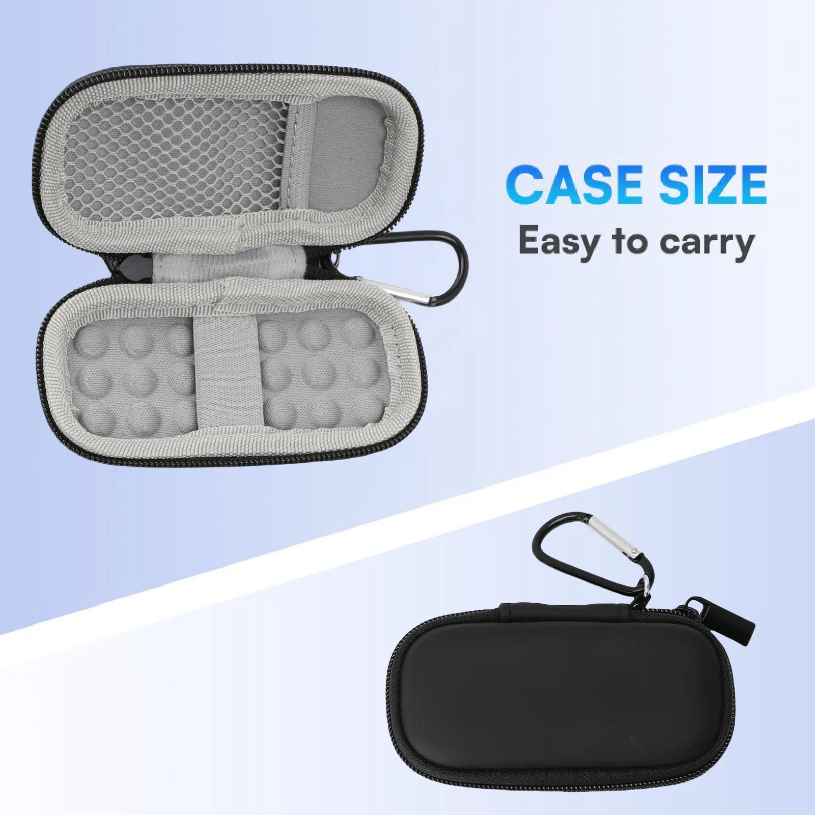 Durable Travel Hard Case with Strap and Climbing Buckle