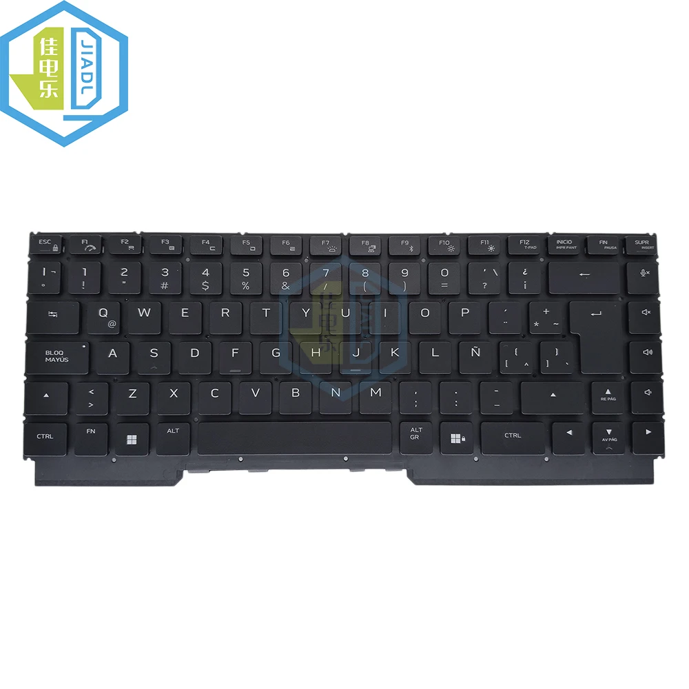 Teclado Retroiluminado Rgb Latino para Dell Alienware M15 Edição Ryzen r5 M15 r5 r6 038c17 38c17 Teclados Espanhóis Retroiluminação Colorida - Imagem 2