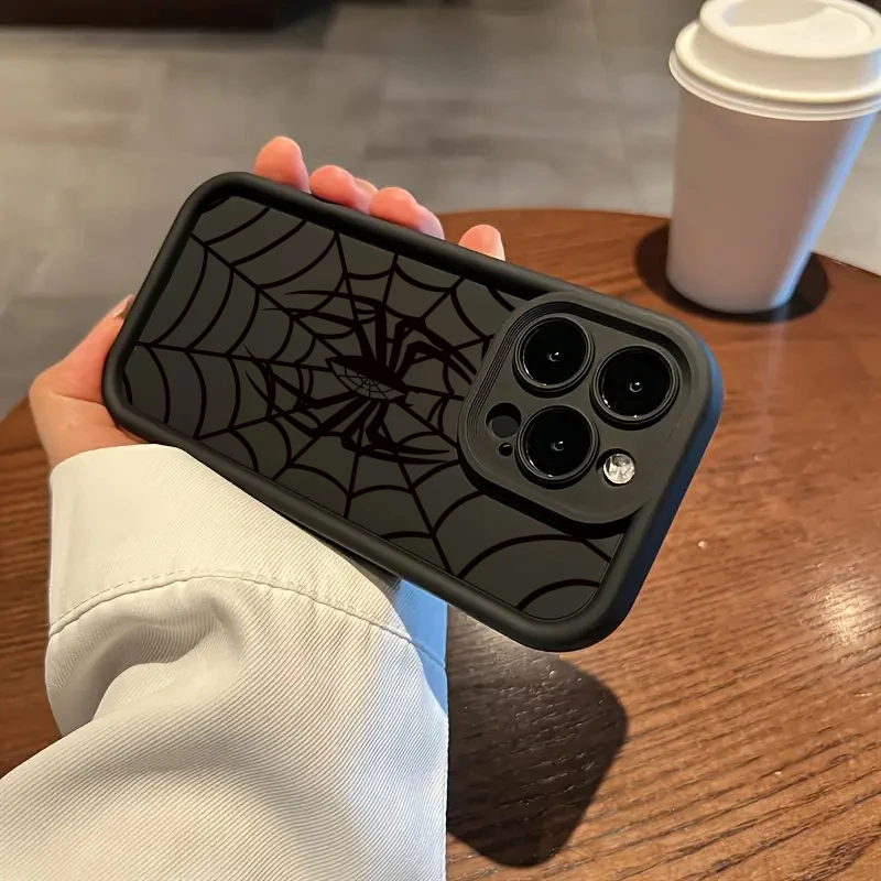 Spider-Man Logo Protective Phone Case - Sleek and Durable Back Cover