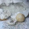 Natural Agate Geode Crystal Raw Stone Morocco Quartz Geode Ring Box Jewelry Earrings Storage Accessories Gift 4