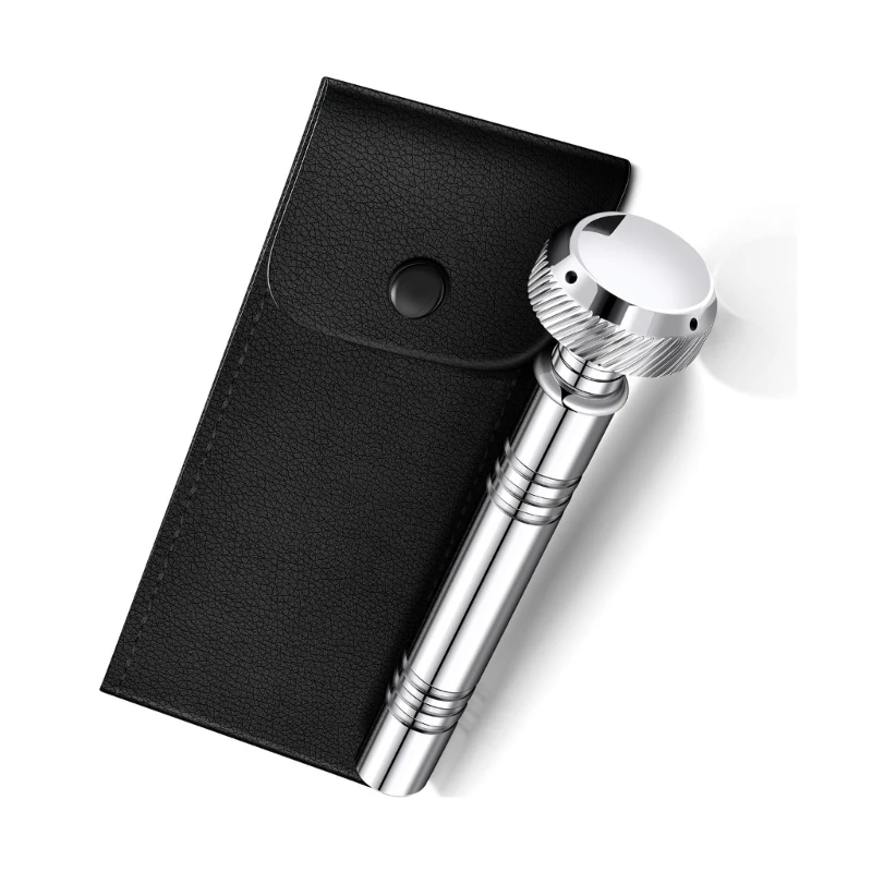 Holy Water Sprinkler Holy Water Sprinkler Holy Water Container With Leather Case for Religious Event and Baptisms Blessing Instrument 87HA