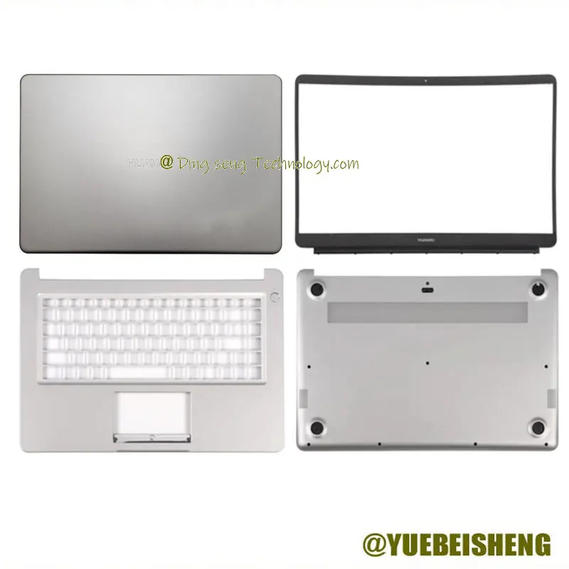 Nuovo/Org Per Huawei Matebook D Serie Mrc/Pl Mrc-W50 Mrc-W60 Serie Pl-W09 Cover Posteriore Lcd/Cornice Frontale/Coperchio Superiore/Coperchio Inferior