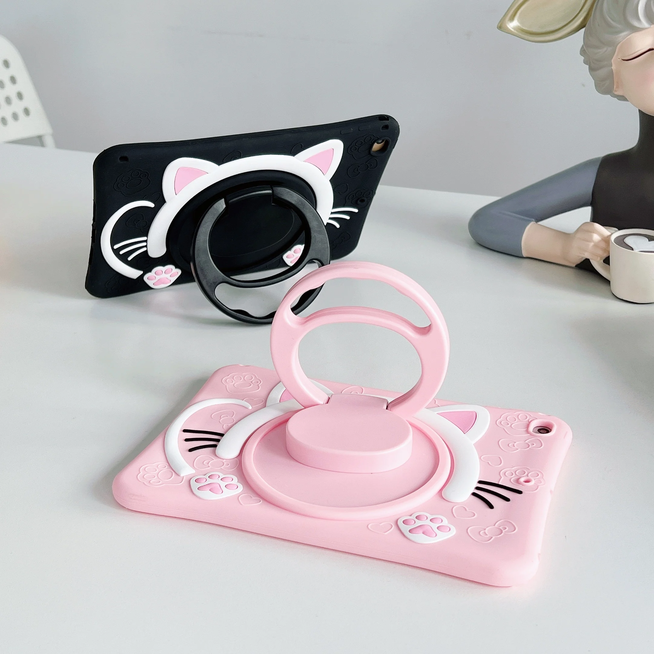 Caixa da Tabuleta do Suporte do Astronauta das Crianças Samsung Galaxy Tab a8 105 Sm-x200 X205 s6 a7 104 Sm-t500 T507 Lite 87 T220 T225 P610 - Imagem 2