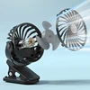 Mini clamp small fan, USB charging, 360 degree rotatable three speed speed controller suitable for outdoor and indoor use 4