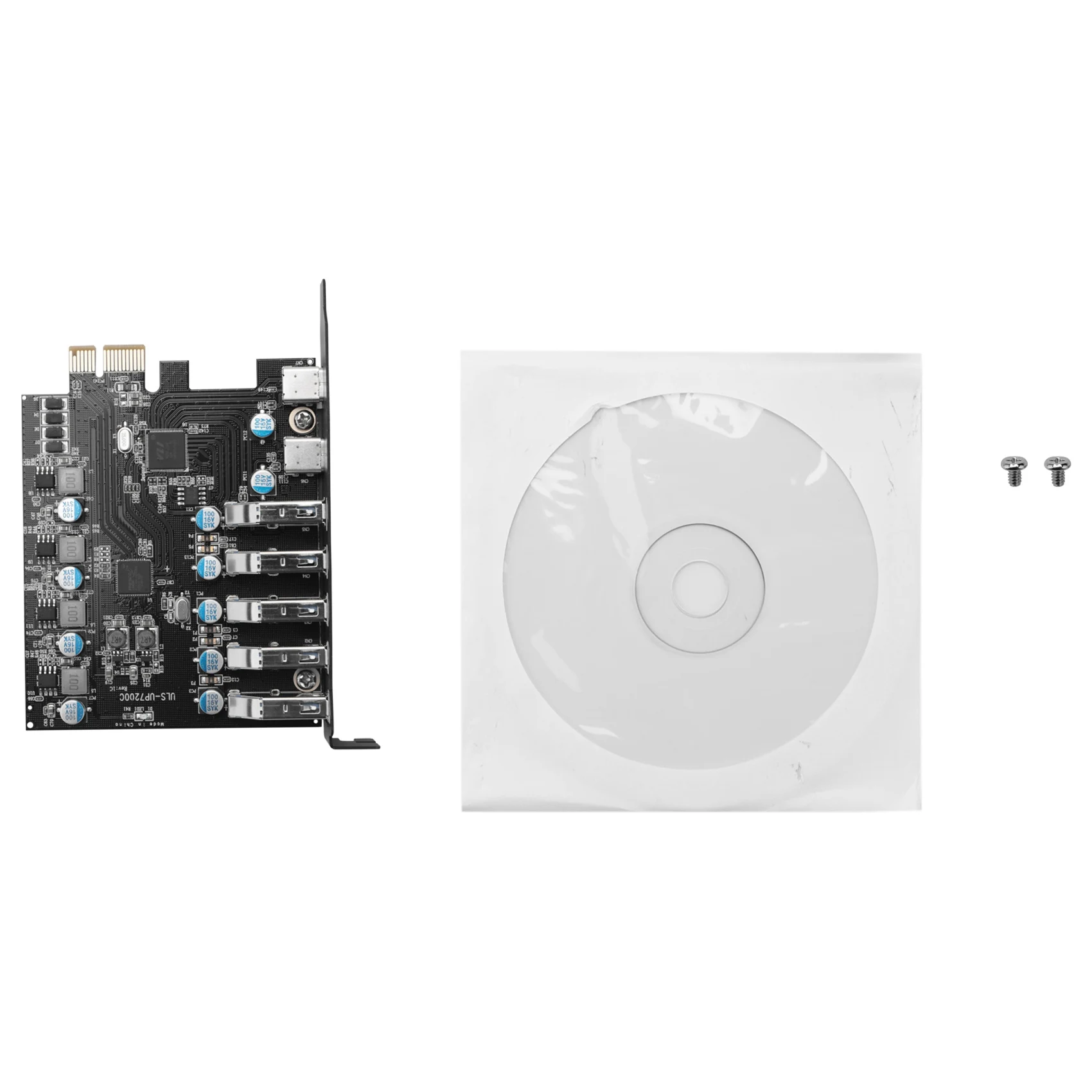 Scheda Di Espansione Da Pci-E A Usb 3.0 A 7 Porte, Scheda Di Aggiunta Pci Express Usb 3.2, Convertitore Hub Usb3 Interno Per Pc Desktop