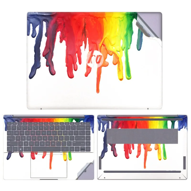 HP 파빌리온 14 플러스 X360 2in1 버전 14-ek 14-eh 14-ew 14-ey 14-dv 커버 필름용 프리컷 무잔류 노트북 비닐 스킨 스티커