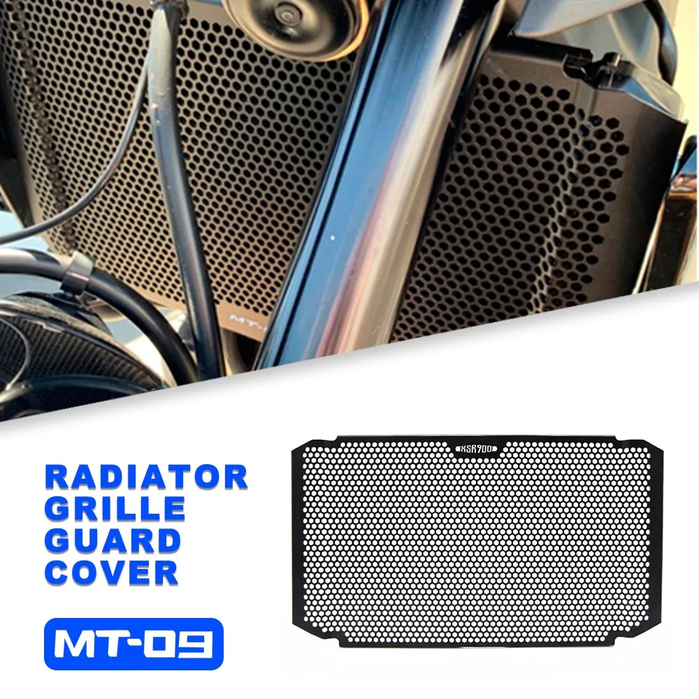 

Motorcycle Aluminum Radiator Grille Guard Cover Protector For Yamaha XSR Tracer 900 XSR900 FZ09 MT09 MT-09 2016 2017 2018 2019