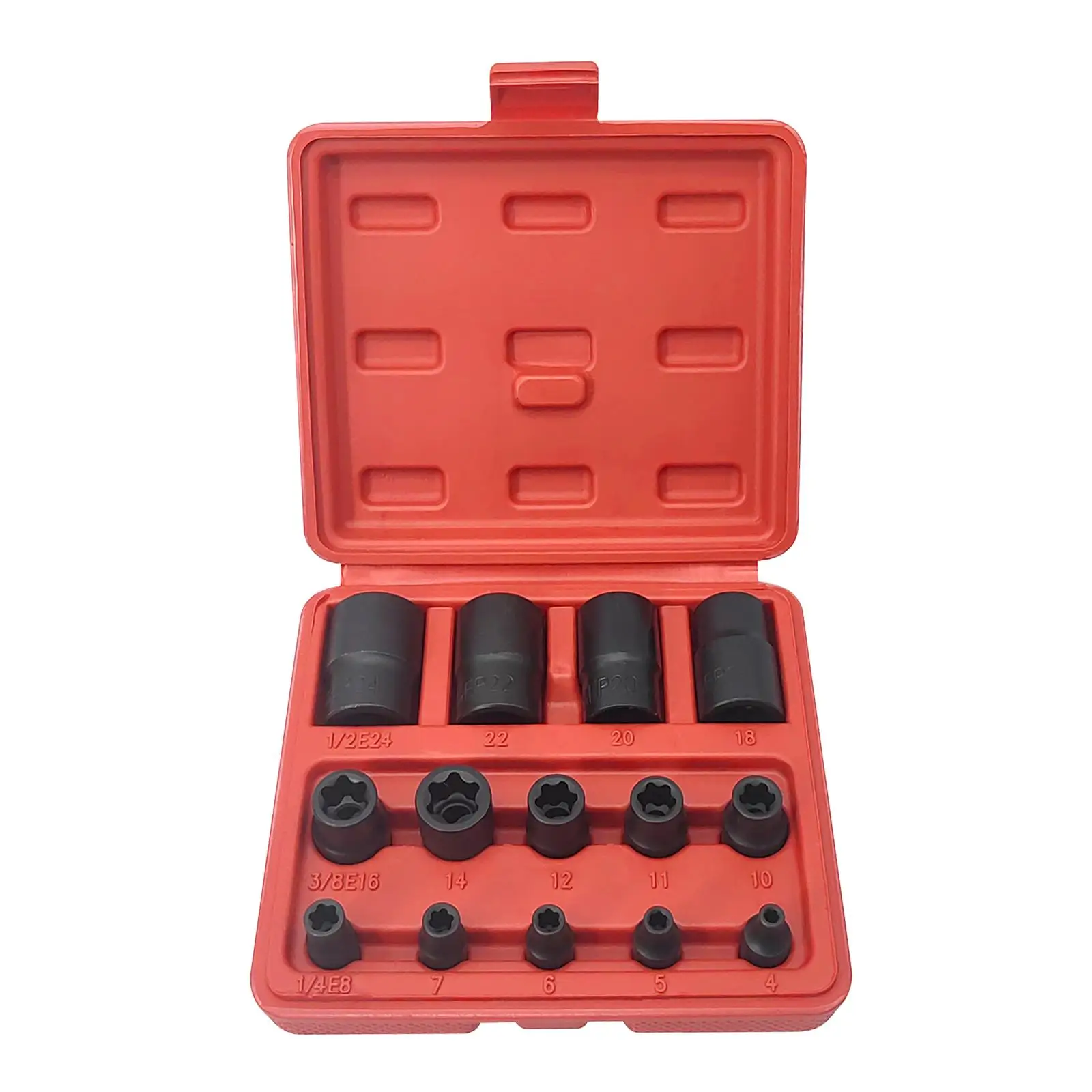 

Socket Set 3/8inch EP11-Ep16 with Carry Case 1/4inch 3/8inch 1/2inch Drive