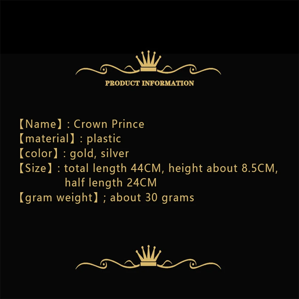 Hot Kid's King Crowns Medieval Royal Party Crowns Tiaras Costume Accessories Birthday Hair Band Princess King Costume Props